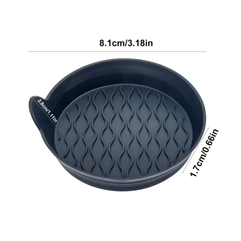 Rutsch feste Auto Untersetzer Universal Silikon matte für Auto Wasser becher Auto Anti-Rutsch-Cup Pad Getränke halter Matte Dekoration Zubehör