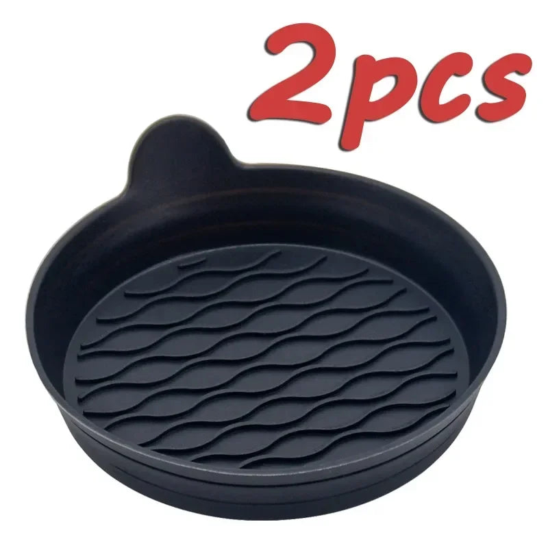 Rutsch feste Auto Untersetzer Universal Silikon matte für Auto Wasser becher Auto Anti-Rutsch-Cup Pad Getränke halter Matte Dekoration Zubehör